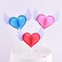 ราคา ป้ายปักเค้ก Love หัวใจ (15950623693)