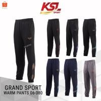 ราคา Grand sport กางเกงวอร์มแกรนด์สปอร์ต 06-380 (06380) กางเกงขาจั๊มพ์ พิมพ์ลาย มีซิปปลายขา ซิปกระเป๋า ชุดวอร์ม Jogger สีก... (20565047493)