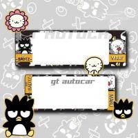 ราคา bad badtz maru กรอบป้ายทะเบียนรถยนต์กันน้ำ ลาย แบดแบดมารุ (5537999828)