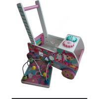 ราคา J'adore - Wooden Cupcake Princess Activity Walker ผลักเดินเด็ก ใช้หัดเดิน รถไถหัดเดิน รถหัดเดินเด็กมีของเล่น (23874221609)