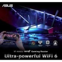ราคา Router ASUS RT-AX82U AX5400 Dual Band WiFi 6 Gaming Router, WiFi support AIMesh,AURA RGB (4942296007)