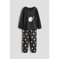 ราคา H&M(เอชแอนด์เอ็ม) ชุดนอนผ้าฝ้ายพิมพ์ลาย Infants Printed cotton pyjamas 1143149_18 (40267956188)