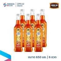 ราคา [ส่งในกทม.และปริมณฑล อยุธยา เชียงใหม่ ลำพูน] Chinsufoods ชินสุฟู้ดส์หยดทอง น้ำปลาแท้ 650 มล แพ็ค 6 ขวด (10918322178)