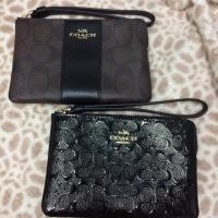 ราคา กระเป๋าคล้องมือซิปเดียว coach ของแท้หิ้วมาเองค่ะ (69338122)