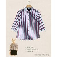 ราคา เสื้อเชิตลาย แบรนด์ Portland (290) (43801332173)