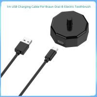 ราคา 1 เมตรสายชาร์จ USB สําหรับ Braun Oral-B แปรงสีฟันไฟฟ้า Wire Charger Dock ฐานสายชาร์จแม่เหล็ก (26583369969)