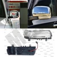 ราคา For Mitsubishi Pajero V73 V87 V93 2009-2013 Car LED Indicator Blinker Repeater Signal Lamp Rearview (56202504231)