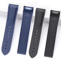 ราคา ปลายโค้งสายนาฬิกาซิลิโคนสําหรับโอเมก้า ซีมาสเตอร์ 300 สปีดมาสเตอร์ 20 มม. 22 มม. สายนาฬิกายางกันน้ําสีฟ้าสีดําสร้อยข้อมือธุรกิจกีฬาข้อมือเข็มขัดผู้หญิงผู้ชายข้อ (27894331468)