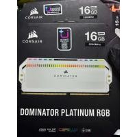 ราคา 32GB (8*4) (16GB รวม2กล่อง) DDR4/3200 RAM PC CORSAIR DOMINATOR PLATINUM RGB (WHITE) (CMT16GX4M2Z3200C16W) CL 16-18-18-36 (52054700059)