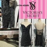 ราคา เดรสสายเดี่ยวผ้าsilkVictoria's Secret (25021787890)