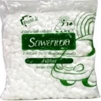 ราคา สำลีก้อนเล็ก 0.35 กรัม ตรารถพยาบาล ถุงใหญ่ 450 G (1905096302)