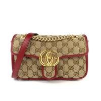 ราคา Gucci Marmont monogram Mini 22 ของแท้ 100% สภาพใหม่เก็บ ไม่ผ่านการใช้งาน อปก.ครบ เว้นใบเสร็จค่ะ (21667496533)