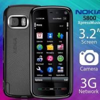 ราคา โทรศัพท์มือถือโนเกียปุ่มกด NOKIA 5800 (สีดำ) จอ 3.2นิ้ว 3G/4G รุ่นใหม่ 2020 (7662188801)