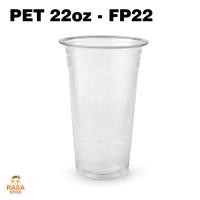 ราคา [FP22-1000] แก้วพลาสติกใส PET ขนาด 22 oz รุ่นหนา ปากกว้าง 98 มม. ยี่ห้อ FPC ยกลัง 1,000 ใบ (เฉพาะแก้วไม่รวมฝา) (18982254184)