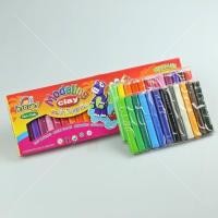 ราคา DIY✏️ชุดใหญ่24 สี KIDART Modeling clay 24 color คิดอาร์ท ดินน้ำมันไร้สาร 500 กรัม 24สี ดินน้ำมัน (43904186734)