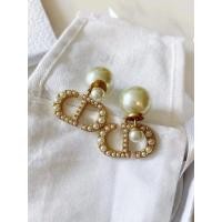 ราคา ต่างหูเพชรเต็มมุก DIOR ดีไซน์เรียบหรู (46007127610)