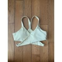 ราคา WAKING BEE sports bra pastel yellow (7267791818)