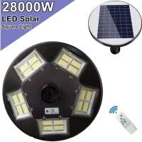 ราคา โคมไฟถนน UFO 20 ทิศทาง LED 22000W - 28000W Square Light โคมไฟโซลาร์เซลล์ พลังงานแสงอาทิตย์ Solar Street Light (10107899482)