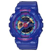 ราคา Casio Baby-G นาฬิกาผู้หญิง สายเรซินรุ่นBA-112-2ADR-Blue (340013745)