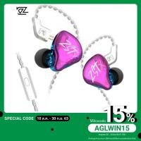 ราคา หูฟัง KZ ZST X หูฟังอินเอียร์ hybrid driver 1DD+1BA kz zst x หูฟังมีไมค์ headphone สายหูฟัง หูฟังเบสหนัก earphone (4048813841)