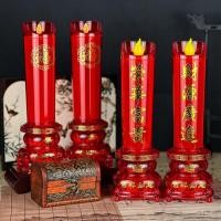 ราคา บูชาบูชาบูชาไฟฟ้าพระเจ้าเทียนแกว่งครัวเรือนแบตเตอรี่เปลวไฟไฟฟ้าแต่งงานนําบูชาพระพุทธรูปคู่ใช้เสียบจําลองเทียน 6จ (48207067026)