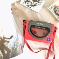 ราคา เครื่องเล่นเทปวินเทจ Sony Walkman รุ่น My First Sony สีเเดงสวยๆ รุ่นนี้หายาก (5487944711)