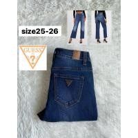 ราคา GUESS Wide Flared Jeans แท้%มือสอง (24150728503)