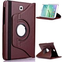 ราคา Samsung Tab S2 8.0 T710 T715 T713 T719 Case 360 Style - Brown (67335455)