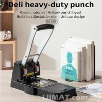 ราคา Deli 0150 สองหลุม Heavy Duty Puncher 150 ชิ้นเครื่องเจาะหนา, Penebuk Lubang (23768925672)