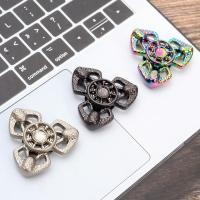 ราคา เปลวไฟผีเสื้อ EDC Decompression ของเล่นหมุน Fidget Spinner โลหะ Decompression ของเล่น Finger Spinner (52957564094)
