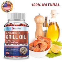 ราคา ผลิตในสหรัฐอเมริกา - น้ํามันกริลแอนตาร์กติก - มี Astaxanthin, Omega 3, EPA, DHA และ Phospholipids (22263523874)