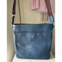 ราคา กระเป๋าสะพายข้างชาย ของ MCM Crossbody blue ของแท้ มือสอง (48804191264)