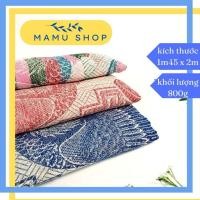 ราคา ผ้าห่มผ้าฝ้ายผ้าหนา 800g ปักมังกร,ฟีนิกซ์,มังกรและนกฟีนิกซ์ 1m45x2m Mamu shop M08 (46556533561)