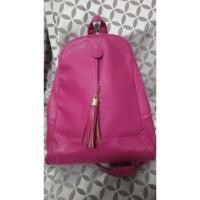 ราคา กระเป๋าเป้มือสองสีชมพูเป้ ตัวจริงจะออกเป็นคล้ายๆสีบานเย็นไม่ใช่สีชมพูสดแบบนี้ฐาน 10 นิ้ว สูง 13 นิ้ว (1661938052)