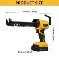 ราคา Xiyijia เครื่องยิงกาวไร้สาย 20V ชุดไฟฟ้ามือถือพร้อมแบตเตอรี่ 2.0 Ah และเครื่องชาร์จไฟ LED 5 (51556155768)