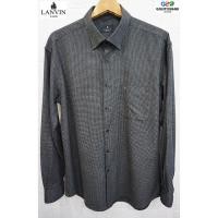 ราคา LANVIN PARIS แท้ เสื้อเชิ๊ตแขนยาวลายสก๊อตถี่ (5749804441)