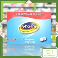 ราคา Mymol Paracetamol มายมอล พาราเซตามอล 500mg กล่อง100แผง (22836632146)