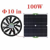 ราคา Soxii 100W Monocrystalline Silicon Solar Panel Film 18V Powered Fan 10 นิ้ว Mini Cooling Ventilator Exhaust Energy สําหรับ (51357902190)