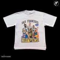 ราคา Moovment & 39;THE Golden GATE& 39; Golden State Warriors NBA CHAMPS Edition เสื้อยืดขนาดใหญ่ (29115151064)
