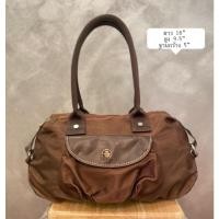 ราคา กระเป๋า Lancel Nylon Bowling Bag มือสองของแท้ (13164351570)