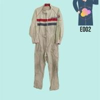 ราคา MITSUBISHI #E002 / 145 size: L ชุดหมี ชุดช่าง ชุดหมีมือสอง ชุดช่างมือสอง (16696893832)