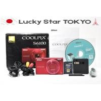 ราคา Nikon COOLPIX S6100 Red (Original Box Included) /【Used from Japan】 (43177895634)
