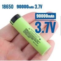 ราคา ถ่านชาร์จ 18650 lithium Battery 3.7V 90000mAh ไฟเต็ม ราคาสุดคุ้ม แบตเตอรี่ลิเธียมไอออนแบบชาร์จไฟได้ ราคาถูก แบต18650 แท้ (41372325810)