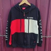 ราคา MERAH Supreme Mark เสื้อฮู้ด สีดํา แดง ขาว (41655754637)