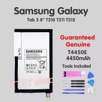 ราคา แบตเตอรี่ Samsung GALAXY Tab 3 8.0 T310 T311 T315 E0288 E0396 T4450E 4450mAh พร้อมชุดถอด+แผ่นกาวติดแบต (9002213026)