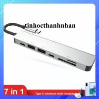 ราคา สาย HDMI Type C 7 In 1// SD TF Card/2USB 3.0/ชาร์จเร็วสําหรับคอมพิวเตอร์ โทรศัพท์ (27744413019)