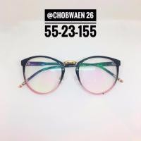 ราคา Chobwaen กรอบแว่นตาแฟชั่น วินเทจ เลนส์กรองแสงคอมพิวเตอร์ เลนส์HOYA มัลติโค้ต ออโต้ เปลี่ยนสี (418280609)