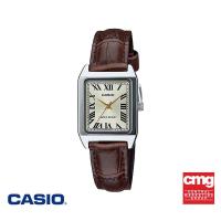 ราคา CASIO นาฬิกาข้อมือ CASIO รุ่น LTP-V007L-9BUDF สายหนัง สีน้ำตาล (25953944764)