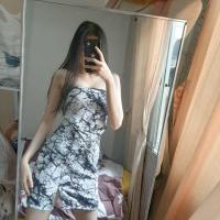 ราคา ชุดเซตเกาะอกผ้าเช็ดหน้า+กระโปรงผ่าข้างสายฝอแซ่บไฟลุก (9375262989)