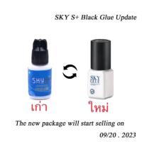 ราคา พร้อมส่งในไทยกาวต่อขนตา skyฝาสีดำแพ็คเกจใหม่ ของแท้ 100% นำเขาจากเกาหลีของผลิตวันที่20/9/68ค่ะ (19250875751)